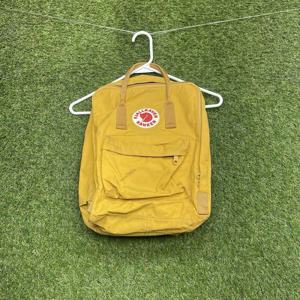 Fjallraven Gold, Yellow Backpack School Casual Bookbag